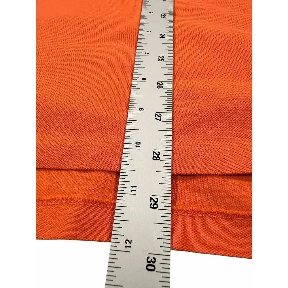 Polo Ralph Lauren Prime Stretch Mesh Polo Shirt Men’s XXL Orange Classic Fit